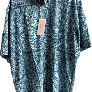 Manaola Mens Button Down Shirt